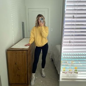 NWT WeWoreWhat oversized hoodie sweatshirt SAND color